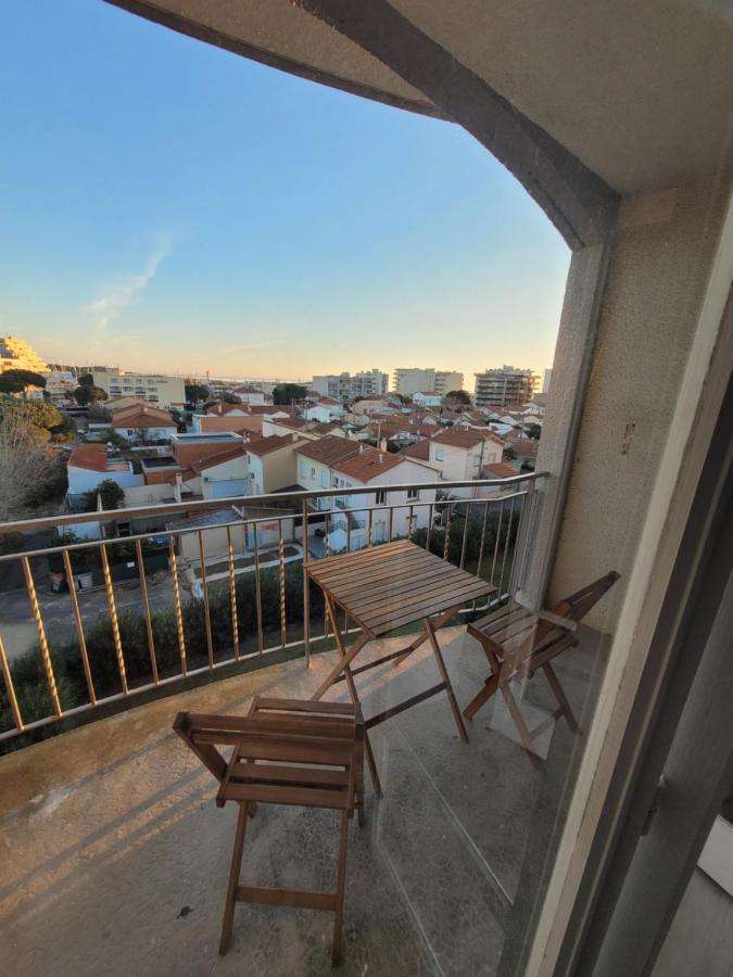 Logement Vue Sur Mer Canet-en-Roussillon Exteriör bild